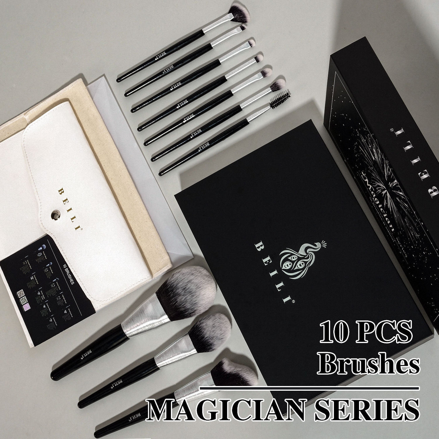 LuxeTouch Make-up Brush Set