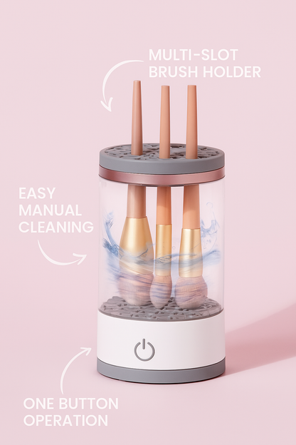 4 In 1 Electric Makeup Brush Cleaner