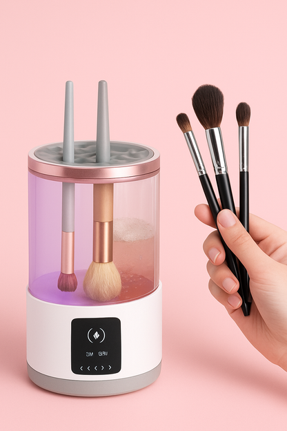 4 In 1 Electric Makeup Brush Cleaner
