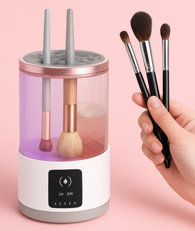 4 In 1 Electric Makeup Brush Cleaner